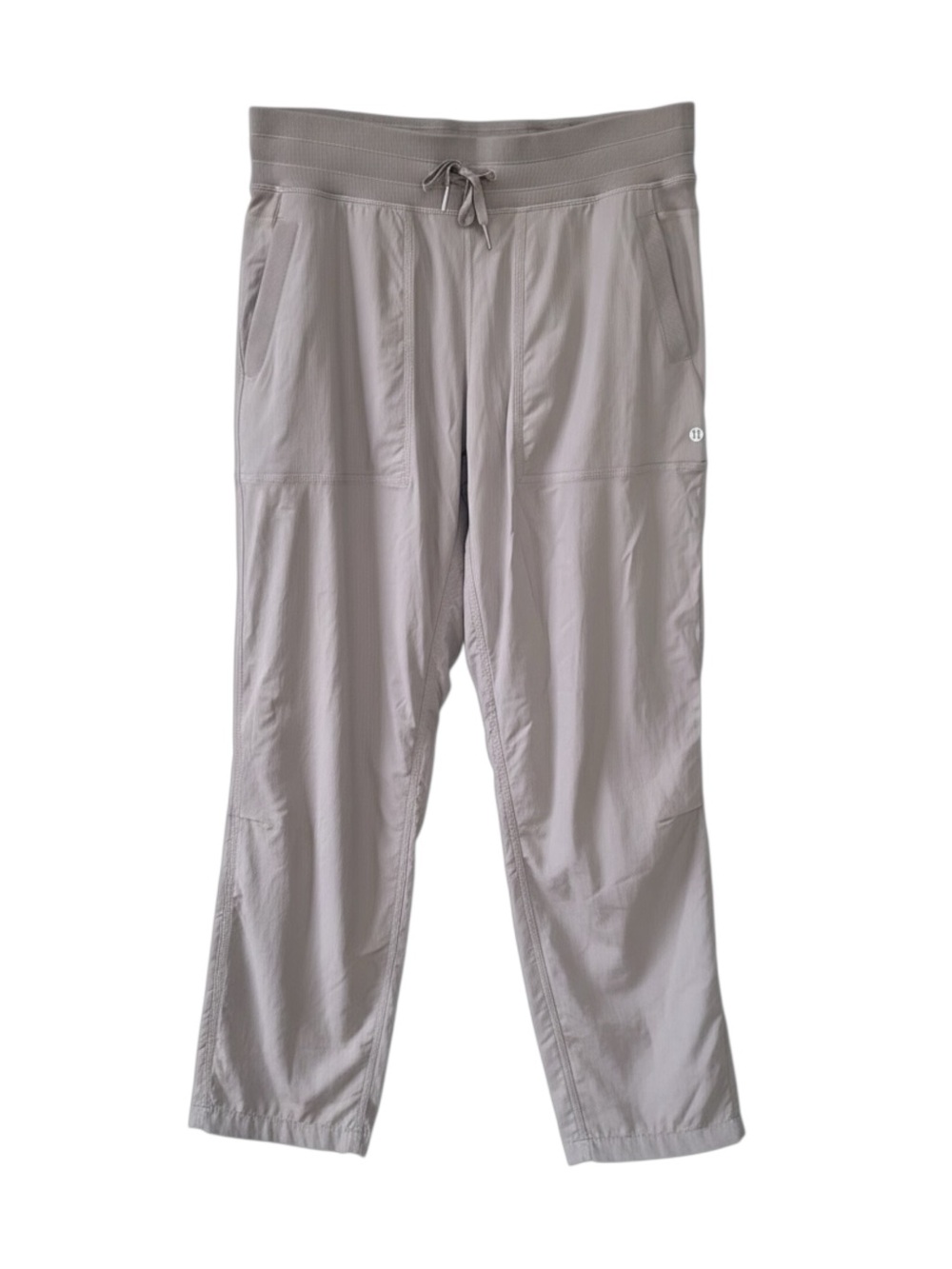 lululemon athletica Dance Studio Pants 28” Lined Drawstring Track Pants Grey 10